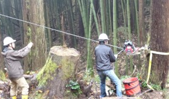 里山と海を結ぶ「ひみ森の番屋」地域内エネルギー循環事業