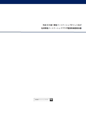 平成30年度事業報告書